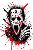 Jason Scream Handy tattoo design idea
