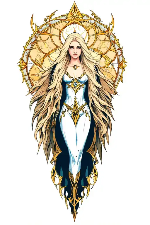 aelin from the throne of glass series when she tattoo design idea