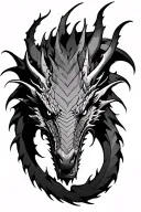 dragon head tattoo tattoo design idea