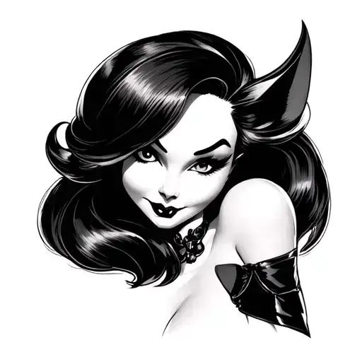 Jessica Rabbit tattoo design idea