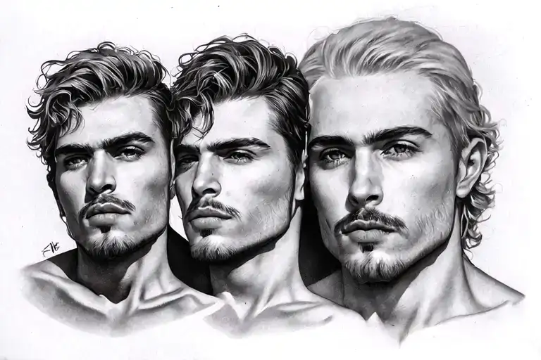 Gay tattoo design idea