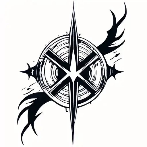 Cyber Sigil arm tattoo tattoo design idea