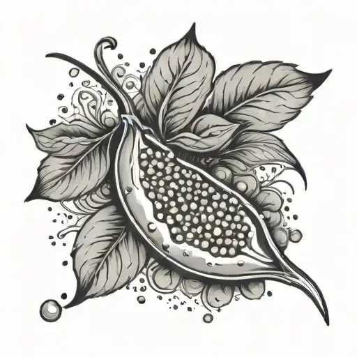 Mustard Seed tattoo design idea