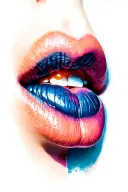 kim lip eclipse tattoo design idea