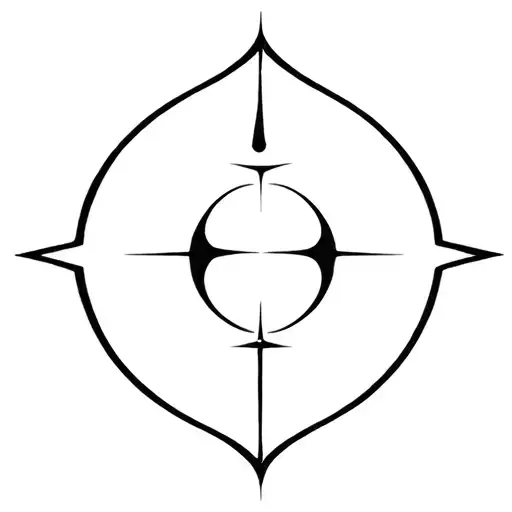 Nazar and Norse Bindrunes tattoo design idea