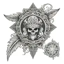 Slavic tattoo design idea