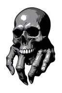 Skull Hand Tattoo tattoo design idea