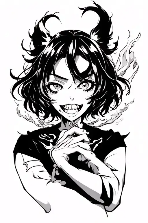 If you happen to be invaded by your fears or weaknesses one day. ignite your soul and squeeze your teeth and continue to tattoo design idea