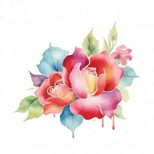 AMOR tattoo design idea