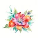 AMOR tattoo design idea