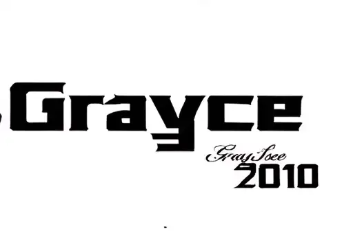 "Graycee 2010" tattoo design idea