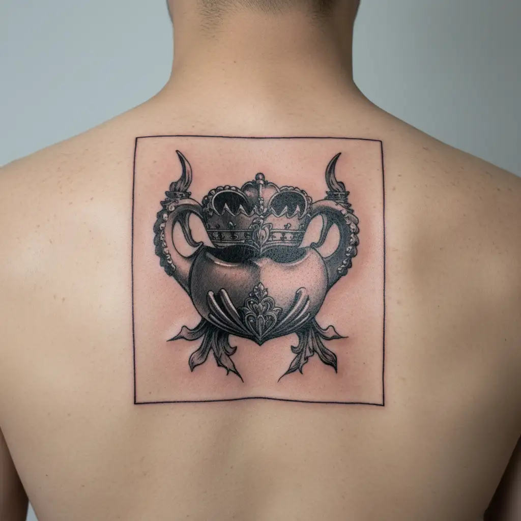 Claddagh tattoo design idea