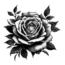 Hidden J tattoo design idea