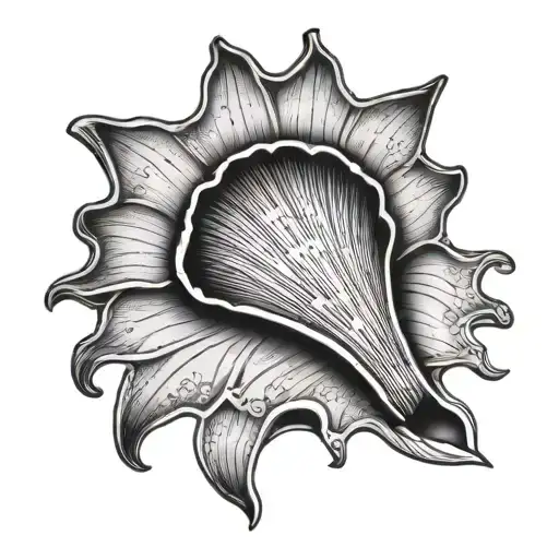 Camino Shell tattoo design idea