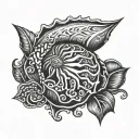 Camino Shell tattoo design idea