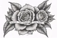 This to shall pass tattoo design idea