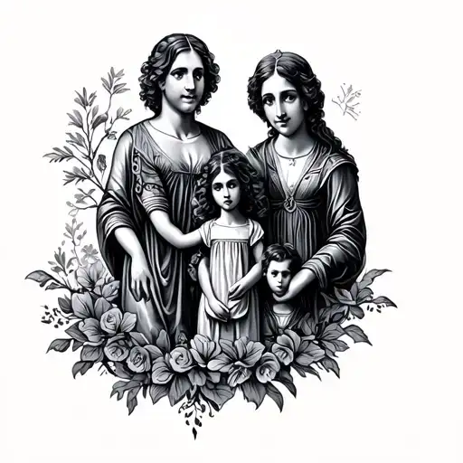 Family domain expansion tattoo design idea