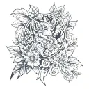 pari tattoo design idea