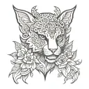 pari tattoo design idea