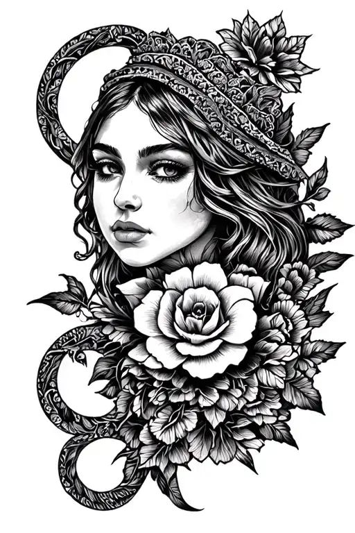 lucky tattoo design idea