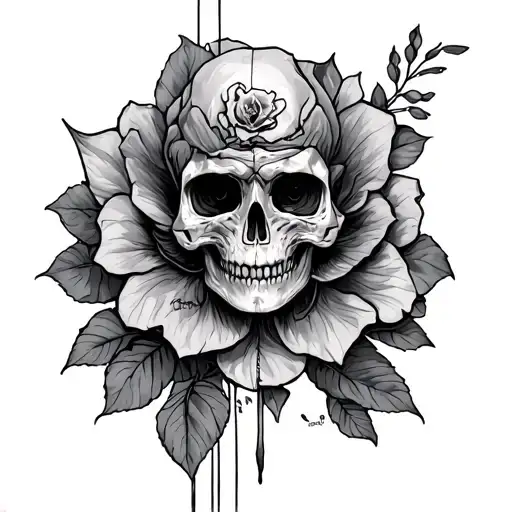 10 feet down by nf tattoo design idea