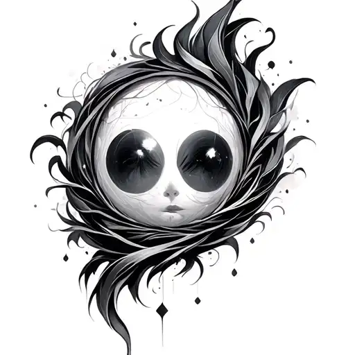 Portal tattoo design idea