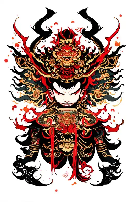 raijin fuujin tattoo design tattoo design idea