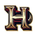 cattle brand using a capital backwards  B and a capital H next to each other tattoo design idea