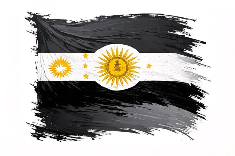 philippines flag tattoo design idea