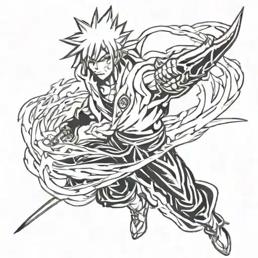 ichigo kurosaki ichigo anime tattoo design idea