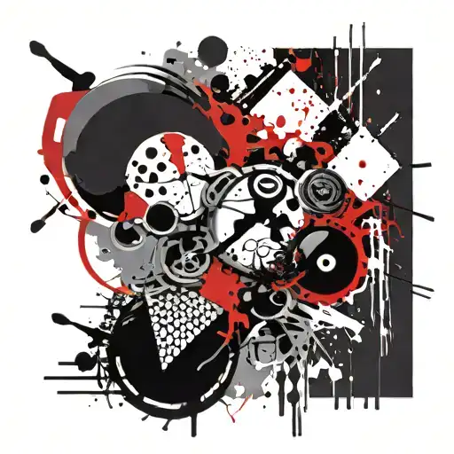 Herz tattoo design idea