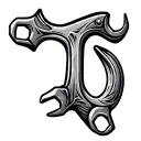 spanner tattoo design idea