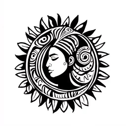 yoruba orisha shoulder tattoo tattoo design idea
