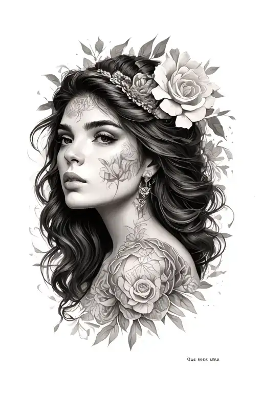 Que Sera Sera tattoo design idea