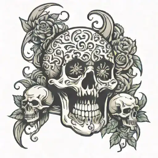 even though i walk through the valley of the shadow of death i will fear no evil for you are with me tattoo design idea