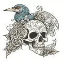 even though i walk through the valley of the shadow of death i will fear no evil for you are with me tattoo design idea