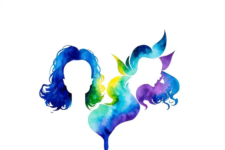 Hocus Pocus Sanderson Sisters Hair Style tattoo design idea