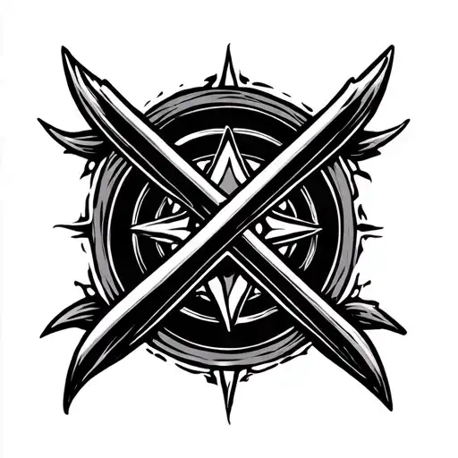 Testosterone element symbol tattoo design idea