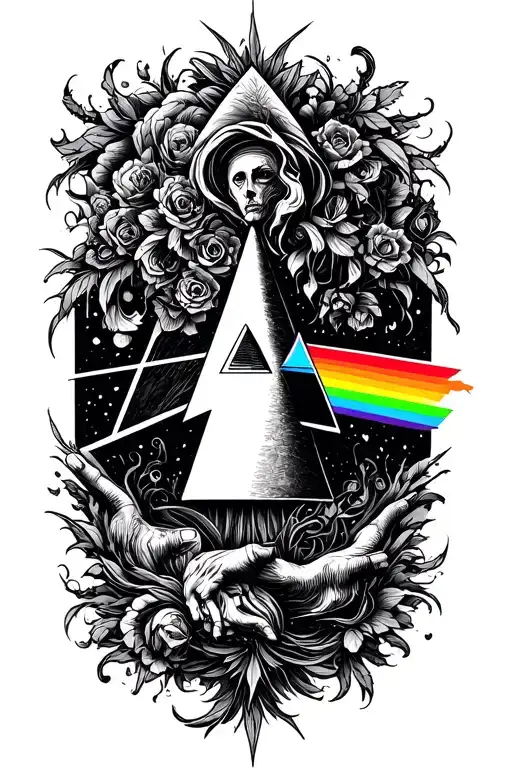 pink floyd tattoo design idea