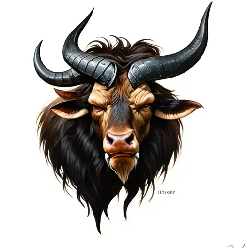Minotaur tattoo design idea