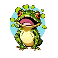 ninja frog tattoo design idea