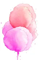 cotton Candy tattoo design idea