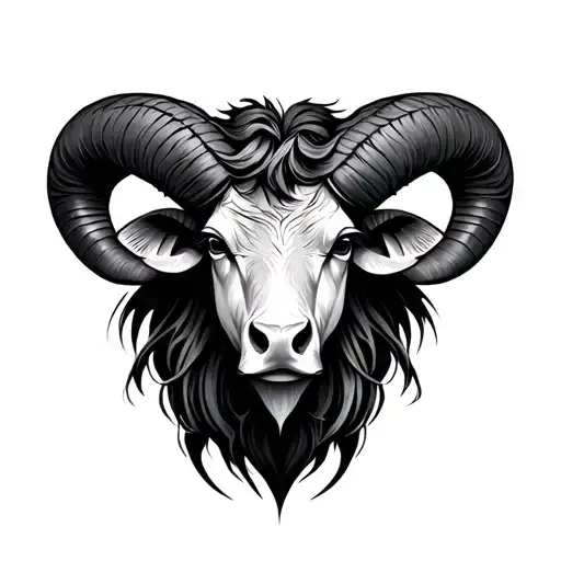 Aries Taurus Cusp tattoo design idea