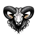 Aries Taurus Cusp tattoo design idea