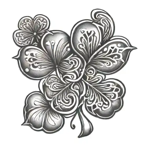 shamrock  17/3/24 tattoo design idea