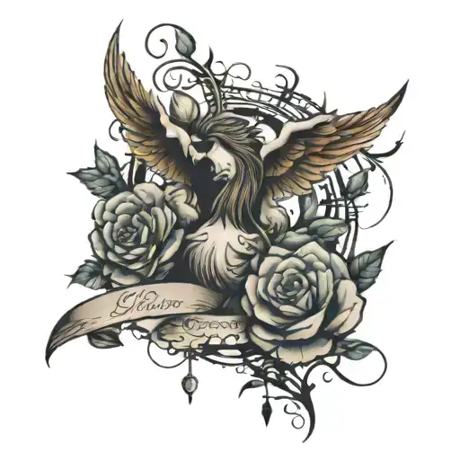 Let go of the past and move on tattoo design idea
