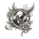 Let go of the past and move on tattoo design idea