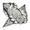 Inner Bicep tattoo design idea