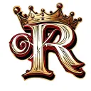 "R" CROWN tattoo design idea