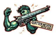 a winner never quits a quitter never wins tattoo design idea